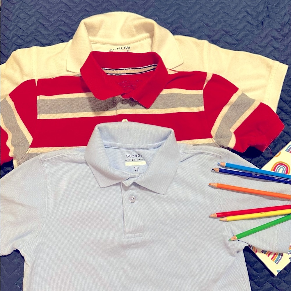 Mixed brands boys polos- lot